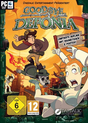 Goodbye Deponia Cover