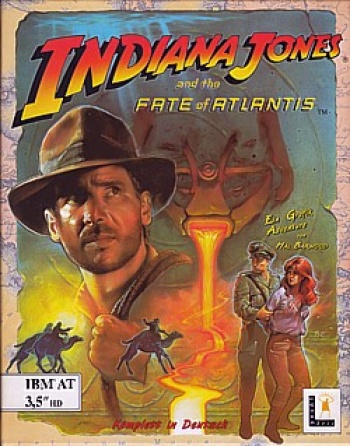 Indiana Jones 4 - Fate of Atlantis Cover