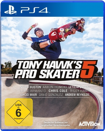 Tony Hawks Pro Skater 5 Cover