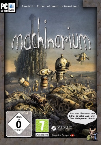 Machinarium Cover Machinarium Cover