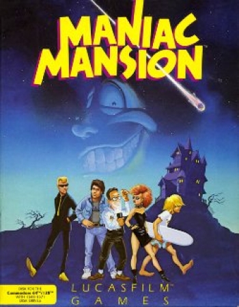 Maniac Mansion Cover
