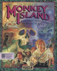 Monkey Island 1 - The Secret of Monkey Island Cover